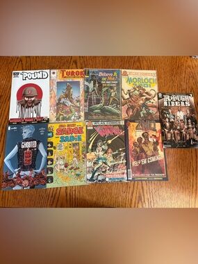 Random Lot of Nine Comics.